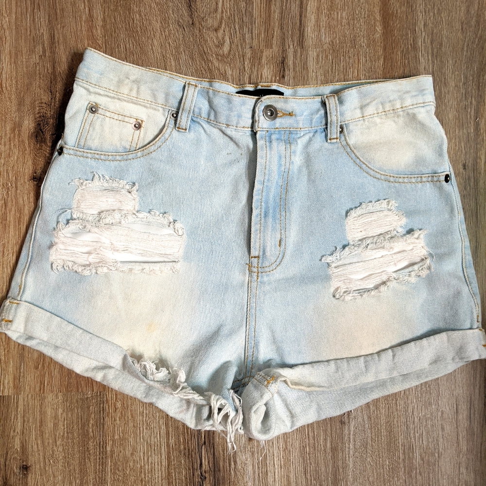 Wilde Heart Denim Shorts